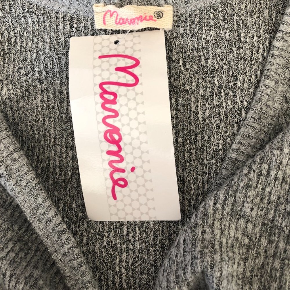 Maronie/Revolve Loungewear Twist Front/Crossover Bralette NEW - Picture 3 of 4